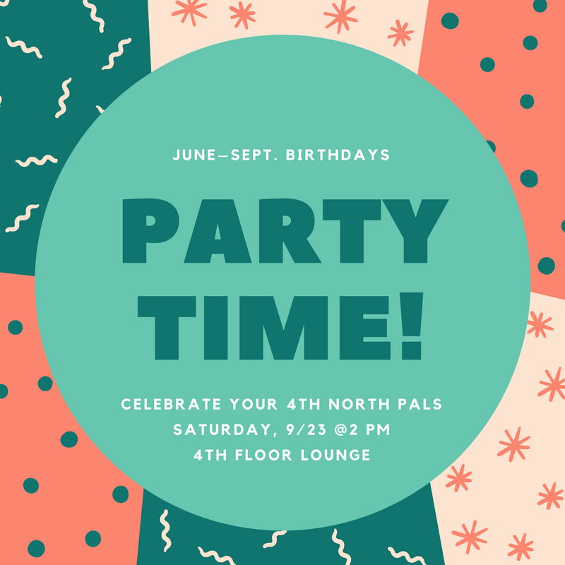 Celebrating hall birthdays (1/4)