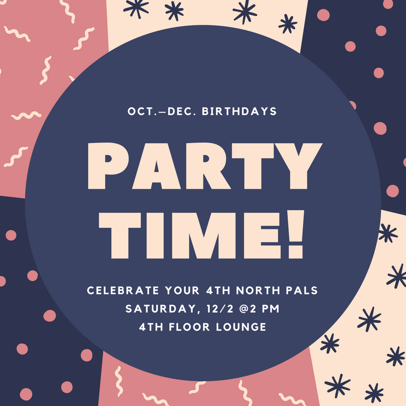 Celebrating hall birthdays (2/4)