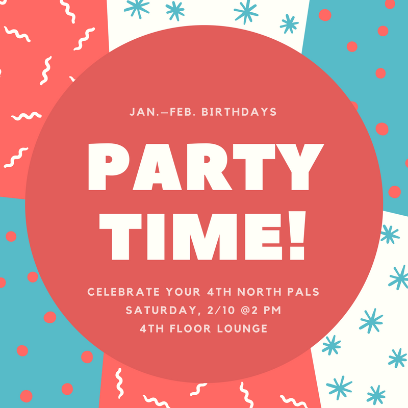 Celebrating hall birthdays (3/4)